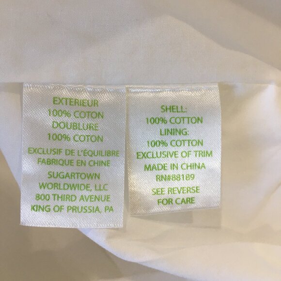 LILLY PULITZER White Gold Lace Applique Textured Sleeveless Shift/Sheath Dress - Picture 3 of 10